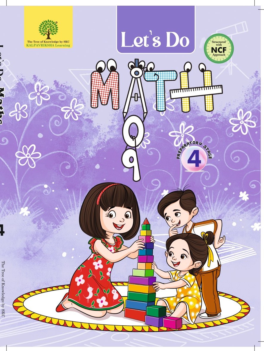 Lets Do Maths Class 4 cover